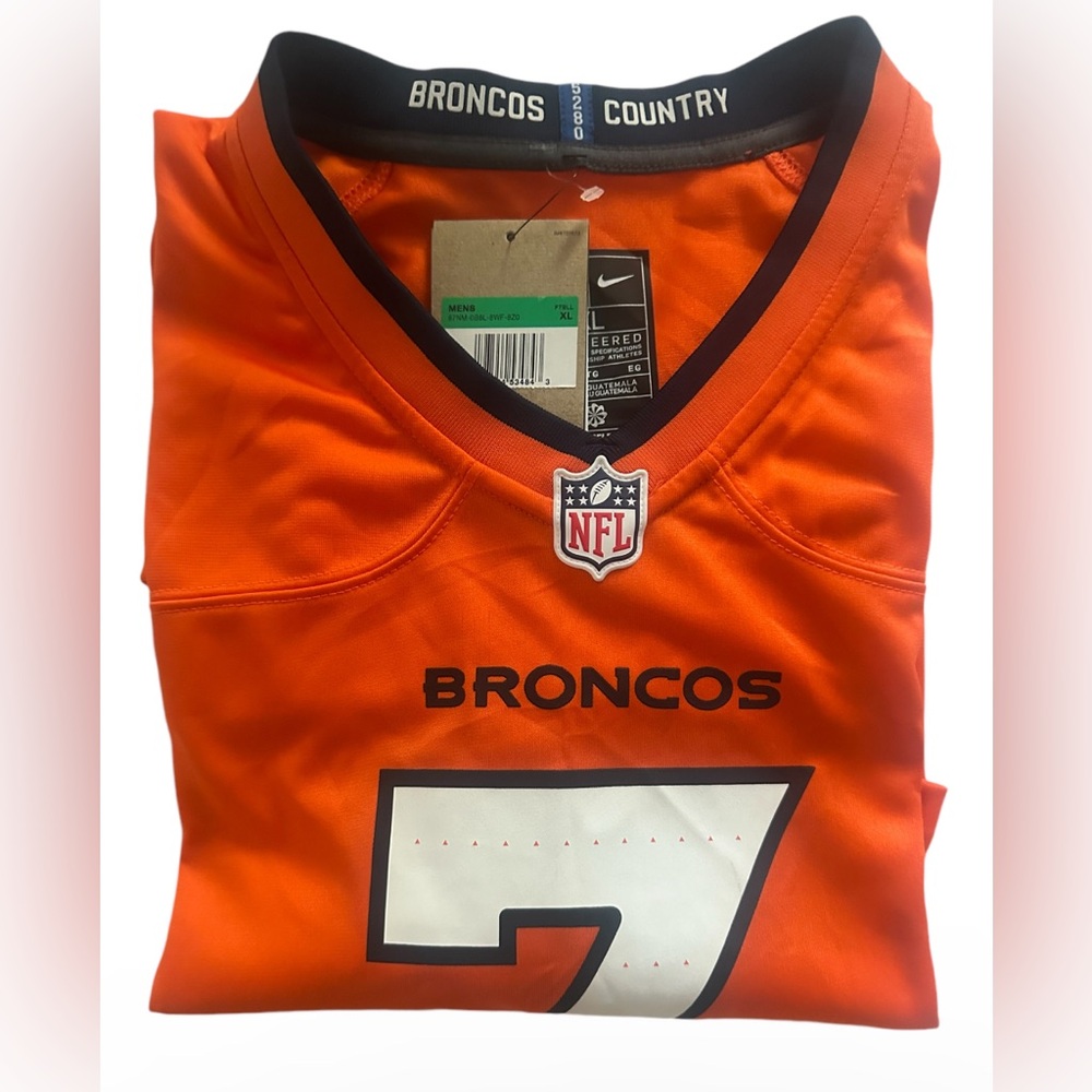 NEW NFL DENVER BRONCOS FOOTBALL 5280 NIKE JERSEY WILSON #3 MEN’S SIZE: XL